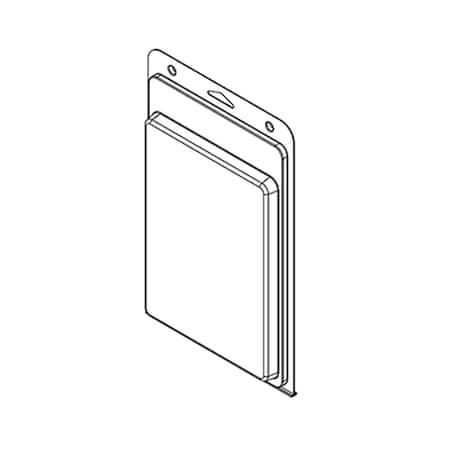 Visipak Thermoform-CLAMSHELL-#587-10.938-6.875-8.000-5.750-0.500-0.015-CLEAR, 250PK 587TF